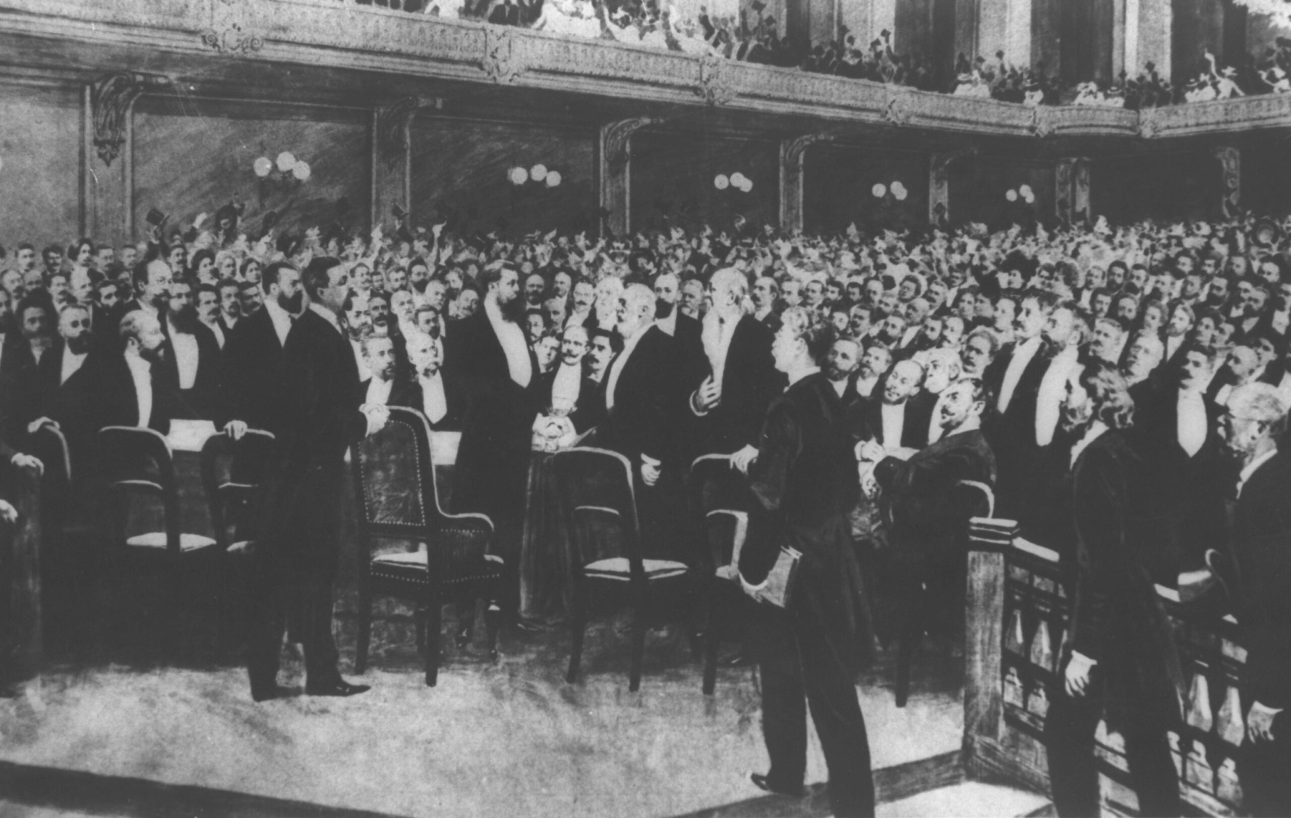 Delegati Prvog cionističkog kongresa u Bazelu 1897. godine.