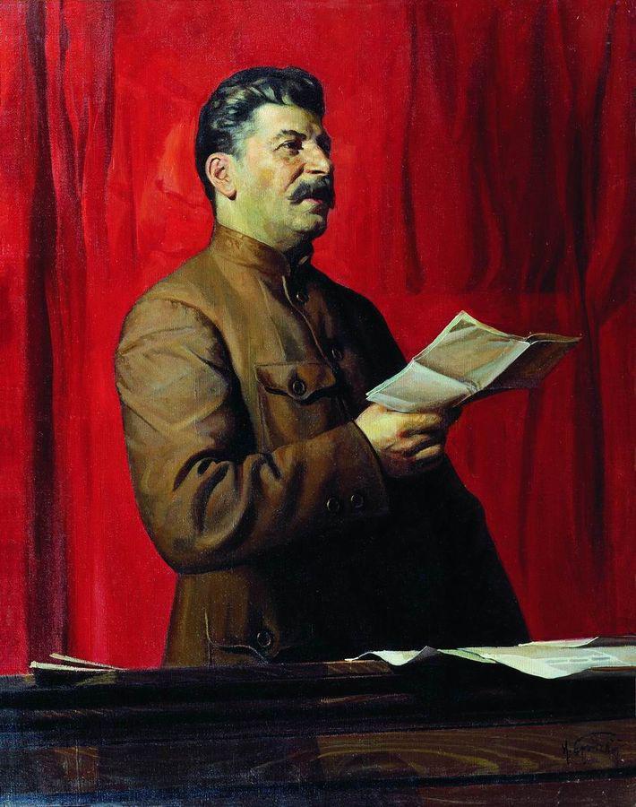 Državni portret Josifa Staljina iz tridesetih godina 20. veka